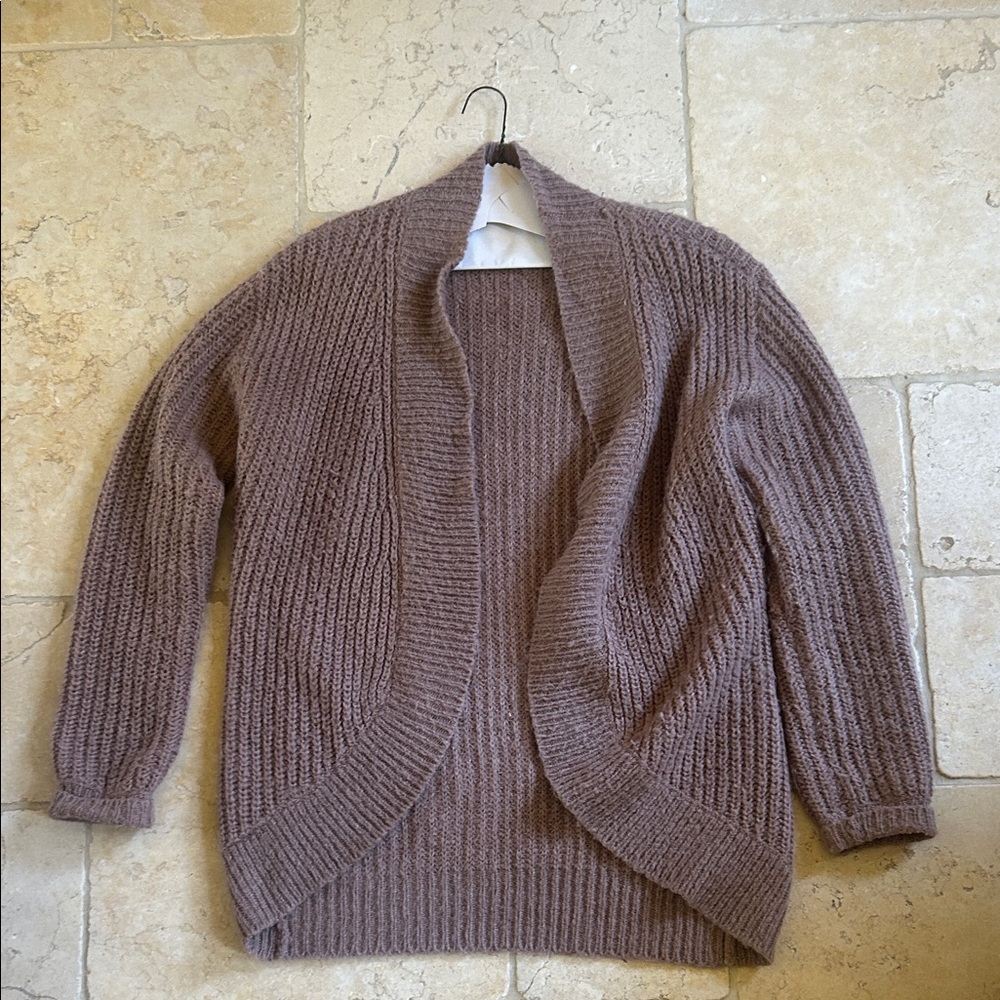 Collection B Taupe Women's Cardigan